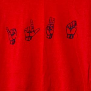 Signing shirt men's XL